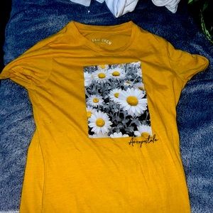 Yellow sunflower tee shirt